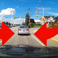 Stop in traffic so you can see the tires of the vehicle in front making clear contact with the pavement. This driving technique will reduce the risk of being rear-ended.