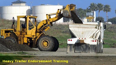 ICBC's Heavy Trailer Endorsement (Code 20) requires that drivers learn how to brake a heavy vehicle on mountain roads.