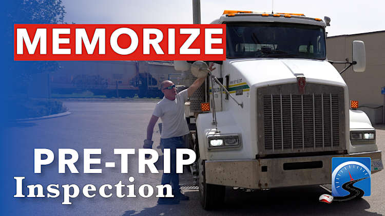 Learn 5 tips and tricks to memorize your Class A CDL Pre Trip Inspection.    