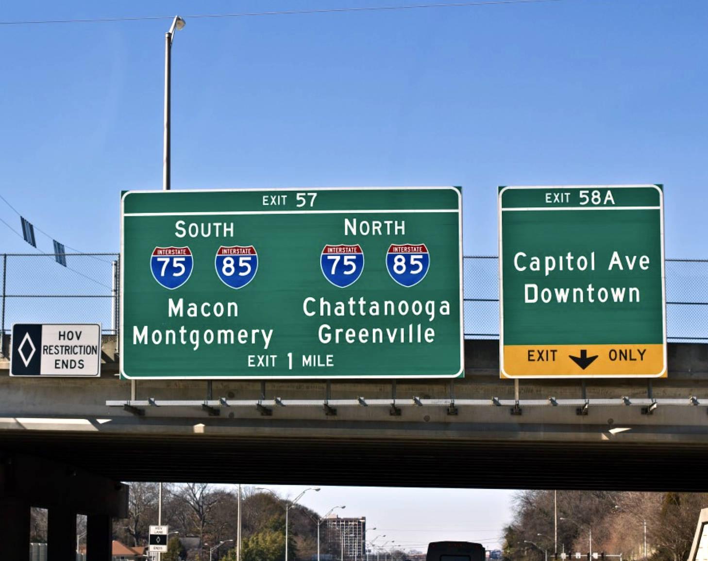 Most states--except New York--the mile markers line up with the exit numbers.