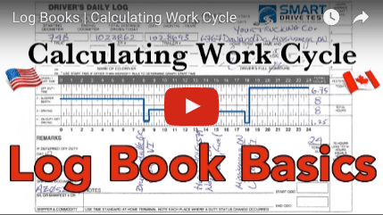 Calculating the number of hours you worked in a cycle is the most important component of your logbook. CLICK the image for more detailed information.