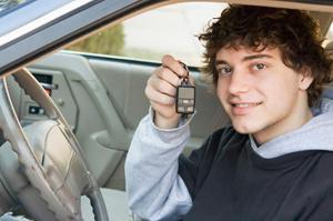 A young teenager earns his license first time.