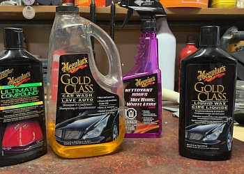 A clean car is a safer car. These product will keep your vehicle shiny & new!