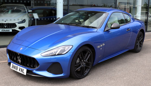The next vehicle I'm going to buy :: 2018 Maserati GranTurismo Sport Automatic 4.7 Front
