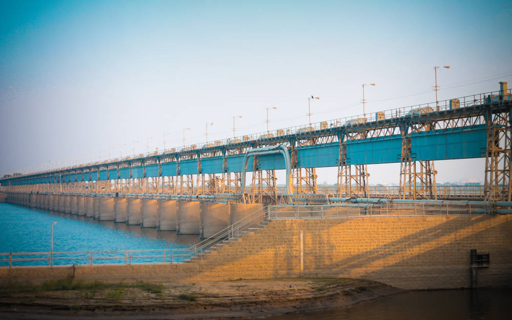 Hydro electric dams are enormous infrastructure facilities that are NOT without their environmental impact.