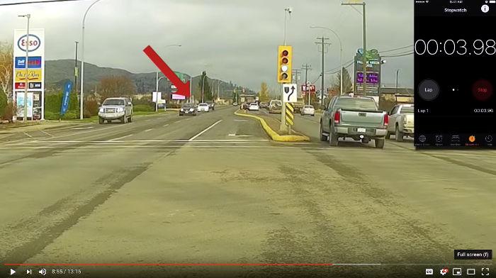 You can learn to judge gap for safe turns by doing this timing exercise at an intersection.