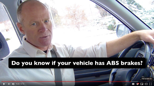 Do you know if your vehicle is fitted with ABS brakes?