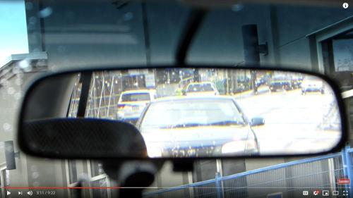 When sitting in traffic and there aren't any vehicles behind, ensure that you are watching the rear-view mirror to see that approaching vehicles are coming to a stop. 