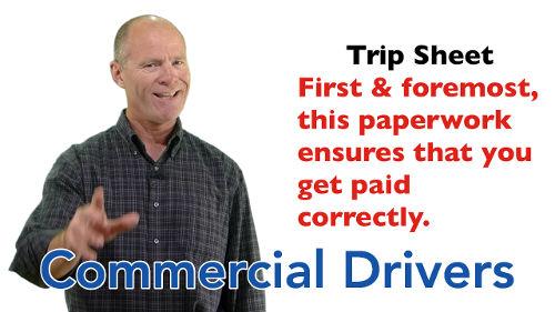 Filling out the CDL trip sheet correctly ensures that you get paid correctly for the worked you've completed.